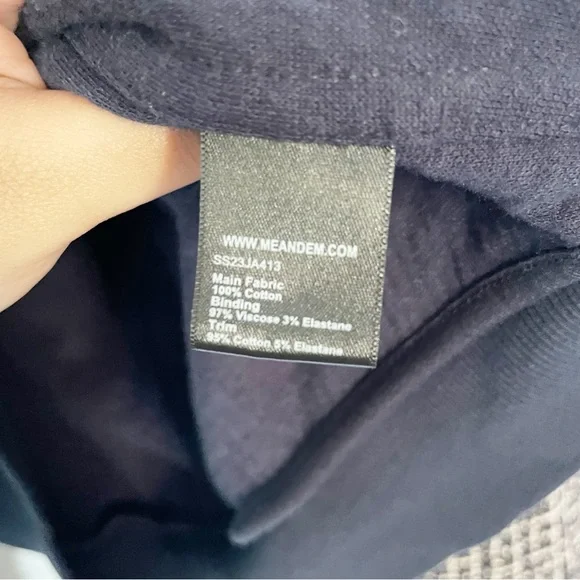 Me+Em Ponte Jacquard Rib Trim Textured Ponte Jersey Jacket Size 12 - Picture 13 of 16